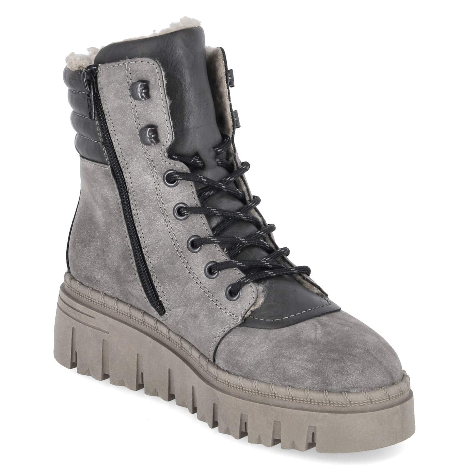 Rieker Rieker Winterboots Z8904-40 Damen Synthetik grey Winterstiefel – Bild 5 von 5