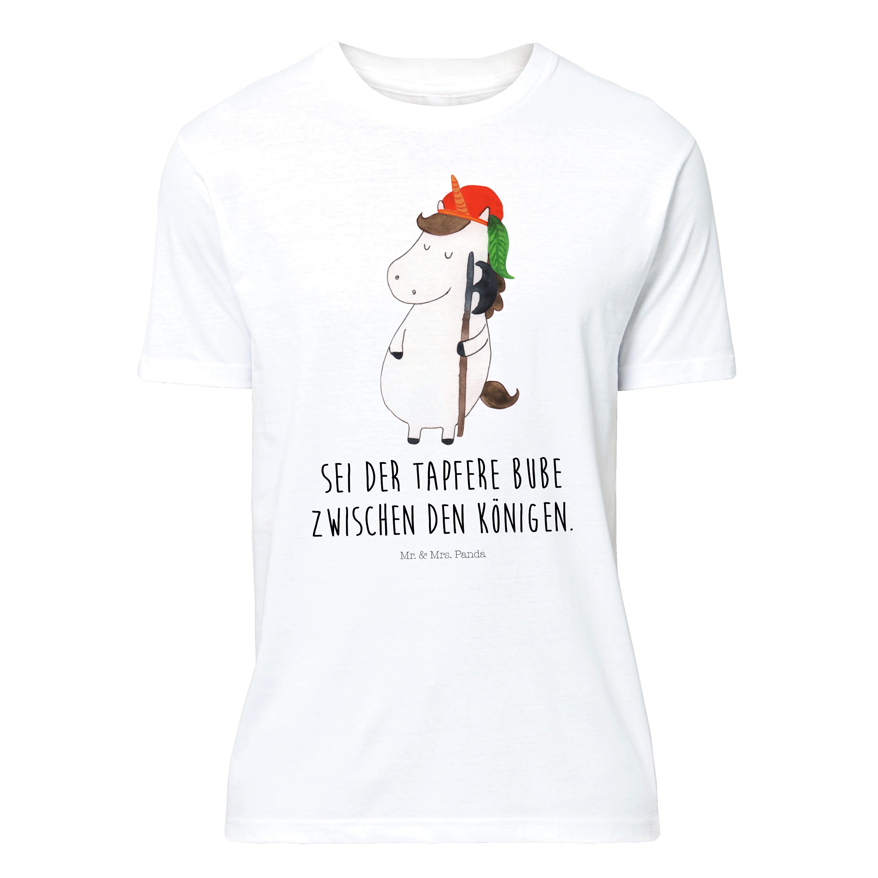 T-Shirt Einhorn Bube - Weiß - Shirt, T-Shirt
