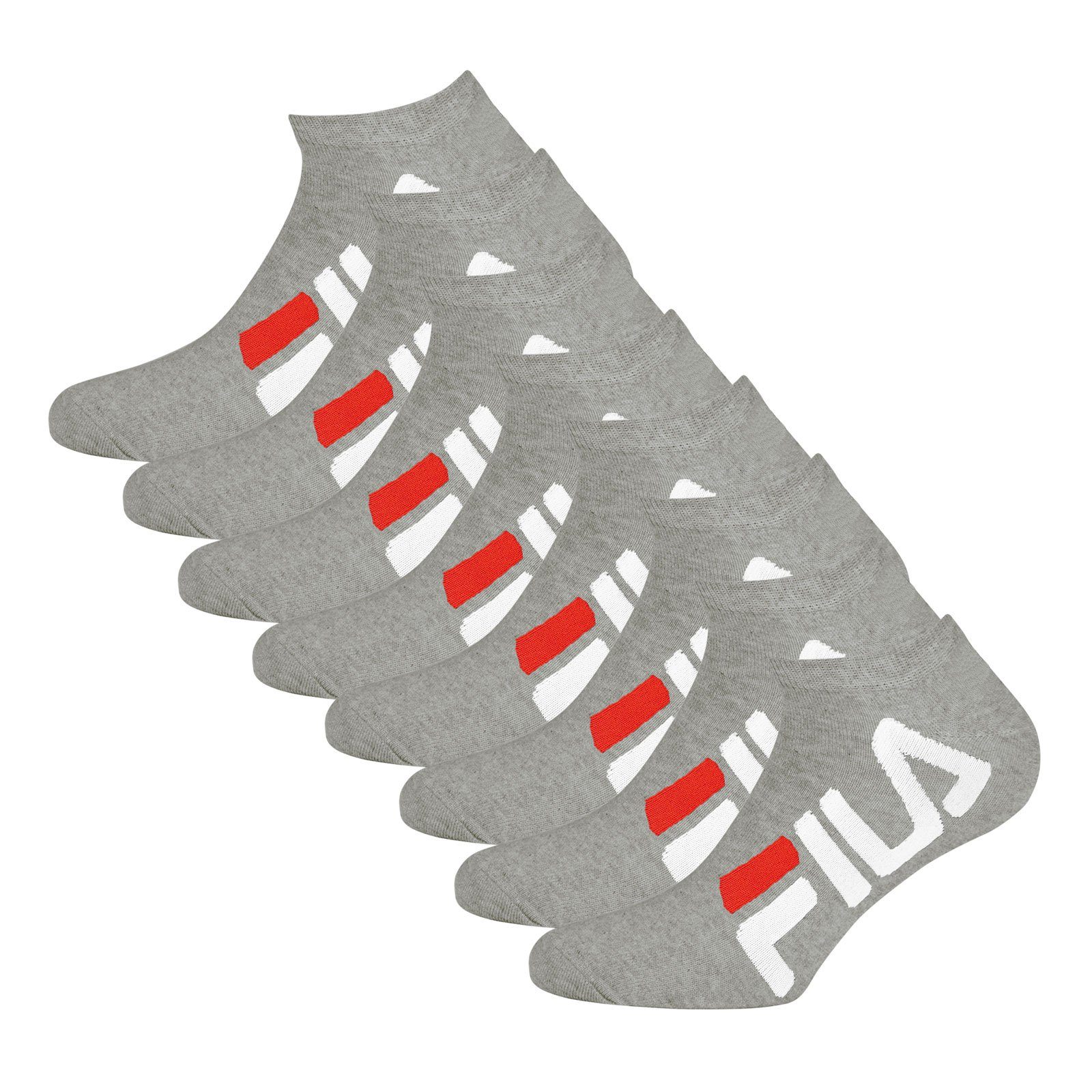 Fila Sneakersocken Calza Inivisible Socks (4-Paar) mit großem Markenschriftzug