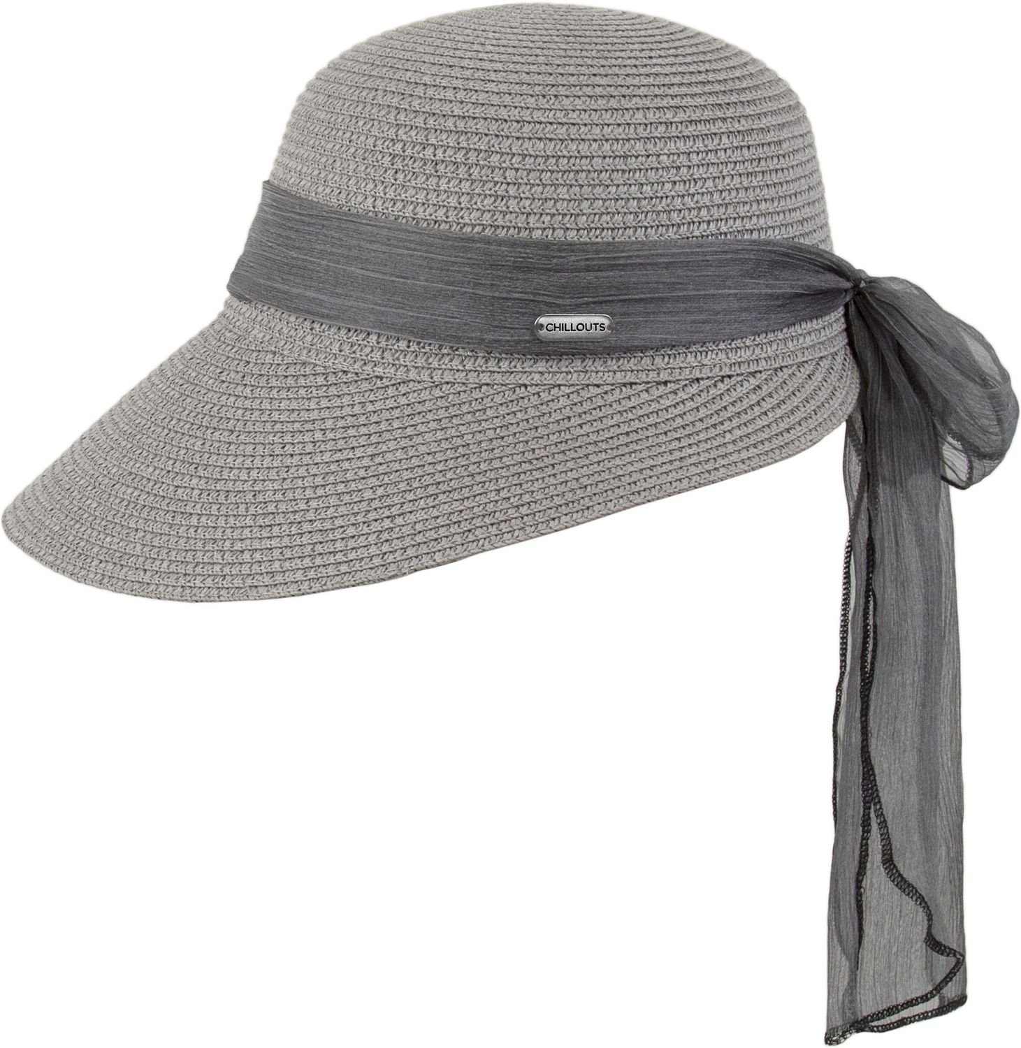 chillouts Strohhut knautschbare UV-Schutz (UPF) Lafayette 50+ Schute 21-grey