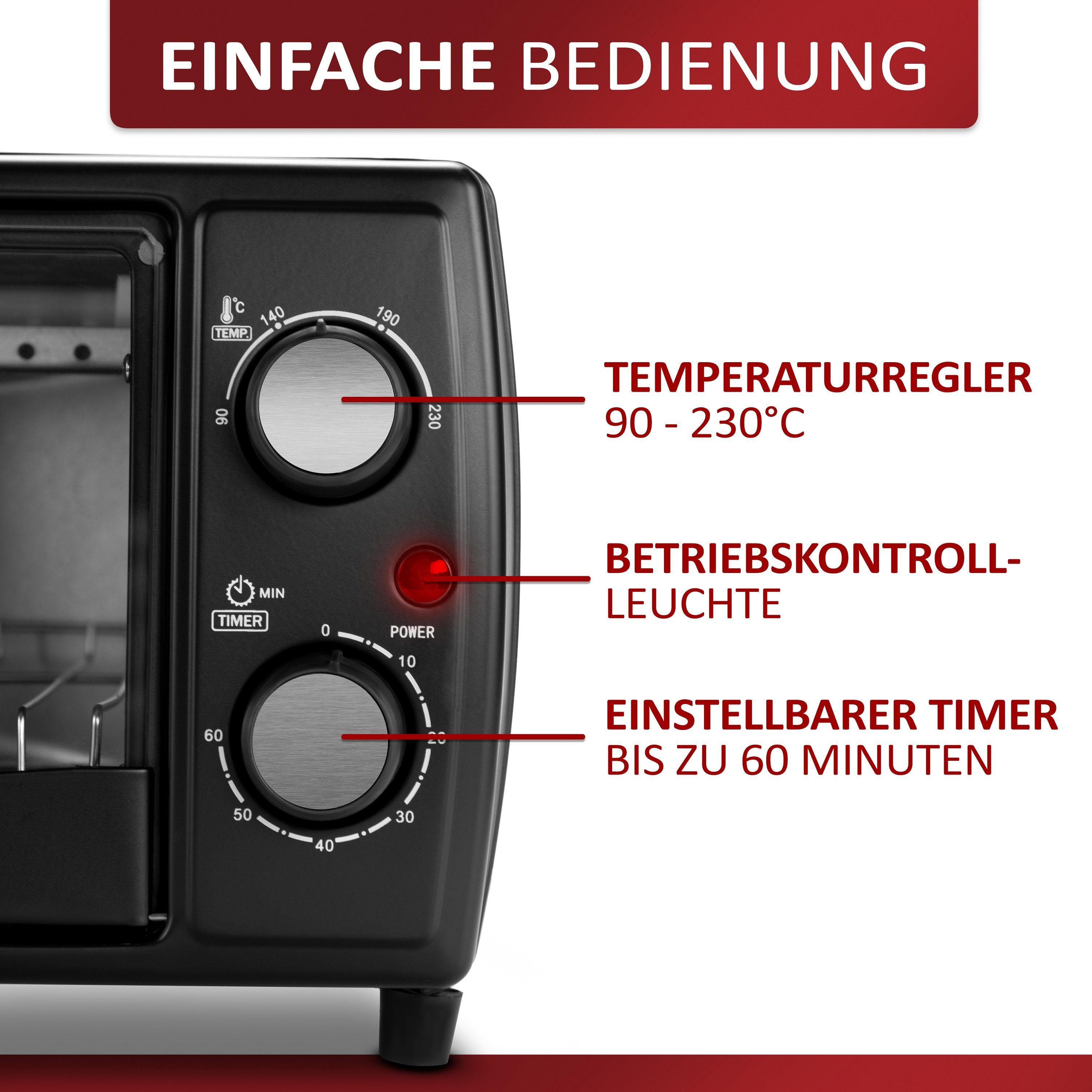 STEINBORG Minibackofen SB-500