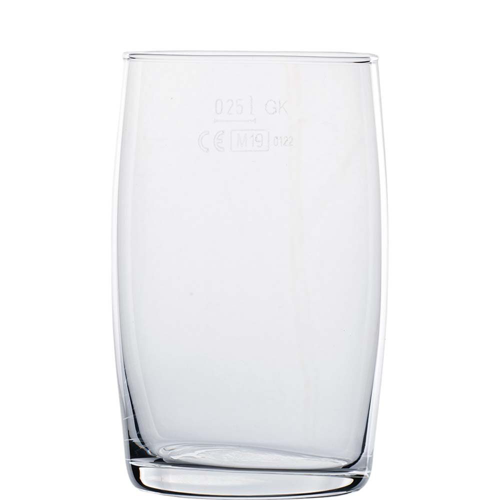 transparent Glas 12 Tumbler-Glas Roc 290ml Matador, Universalglas Stück Glas, Table