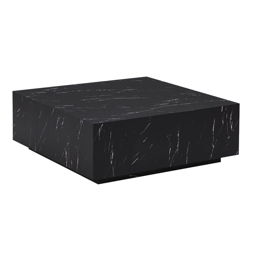 HOME DELUXE Couchtisch Marmor AMIRI XL - 95 x 35 x 95 cm