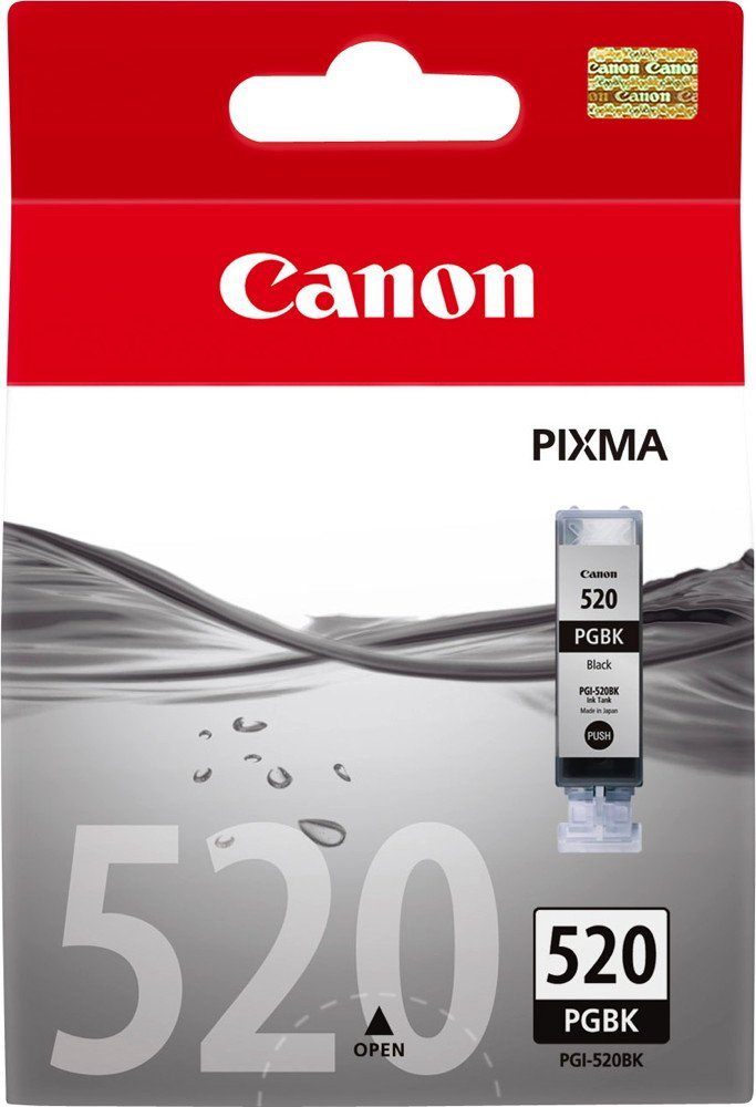 Canon Canon Druckerpatrone Tinte PGI-520 BK black, schwarz Tintenpatrone
