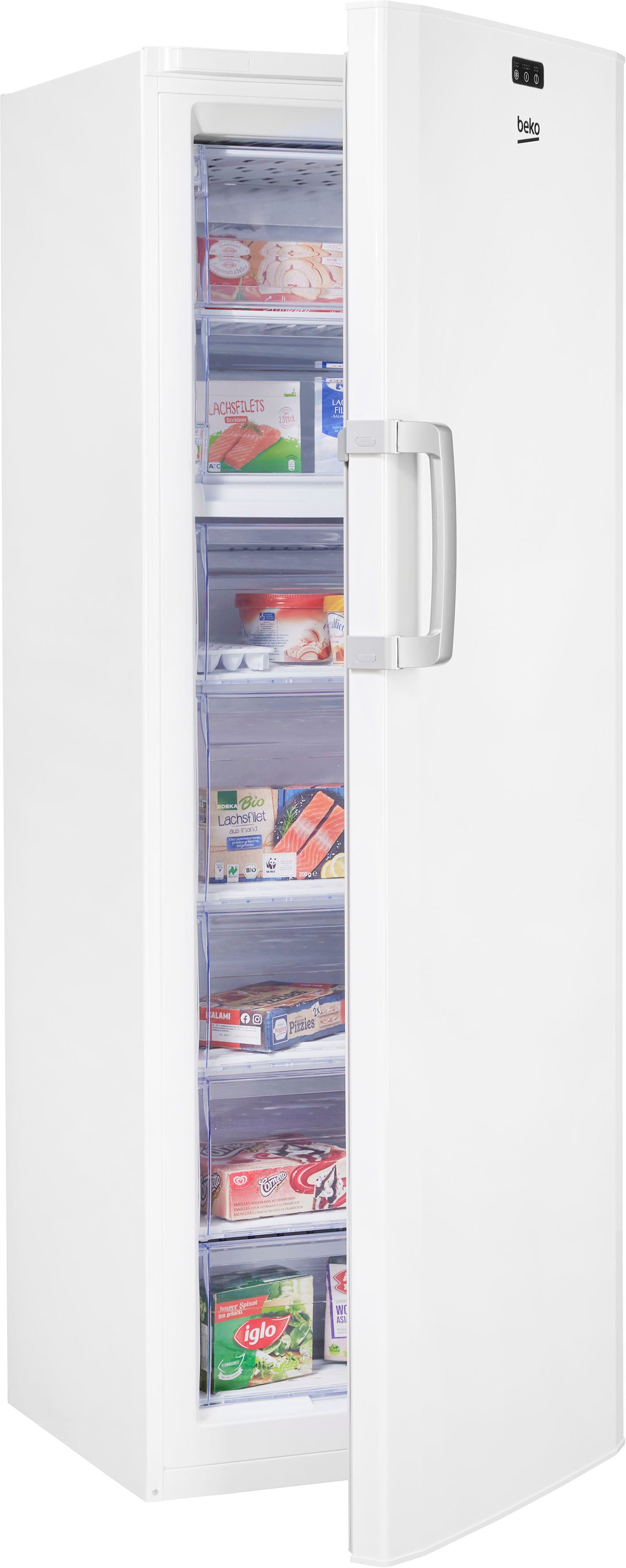 BEKO Gefrierschrank FS127940N, 171 cm hoch, 59,5 cm breit, Umgebungstemperatur bis –15 °C