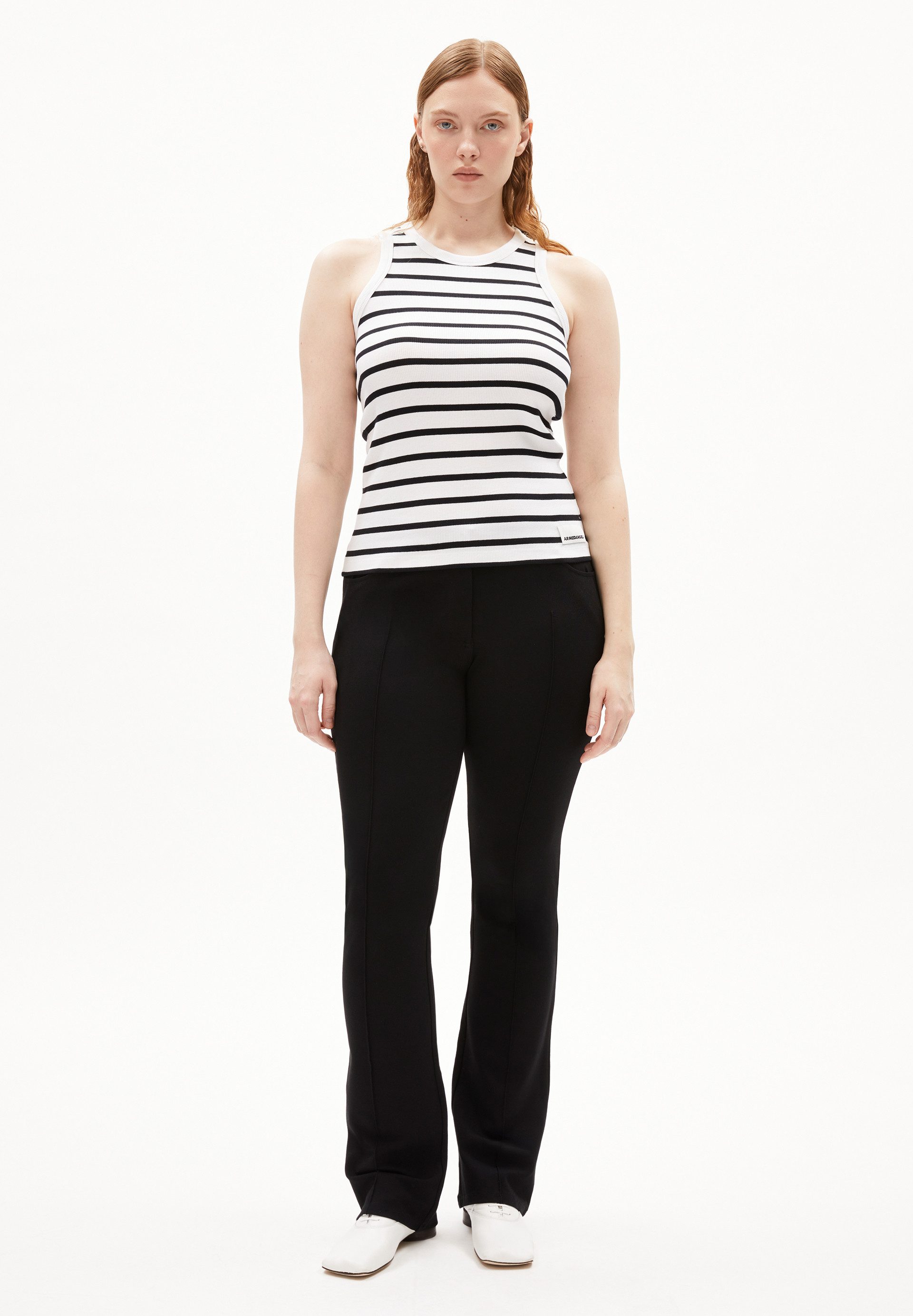 Armedangels Shirttop KANITAA STRIPES Ripp-Top aus günstig online kaufen