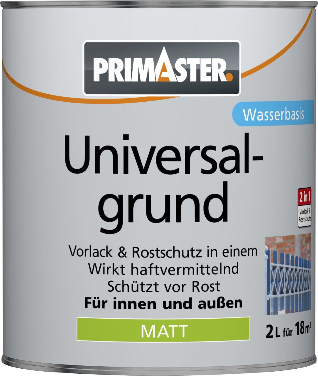 Haftgrund Primaster Universalgrund grau matt 2 L