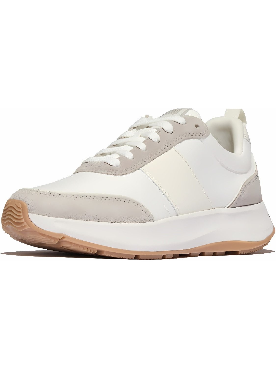F-Mode Flow Suede-Mix Flatform Sneakers Sneaker
