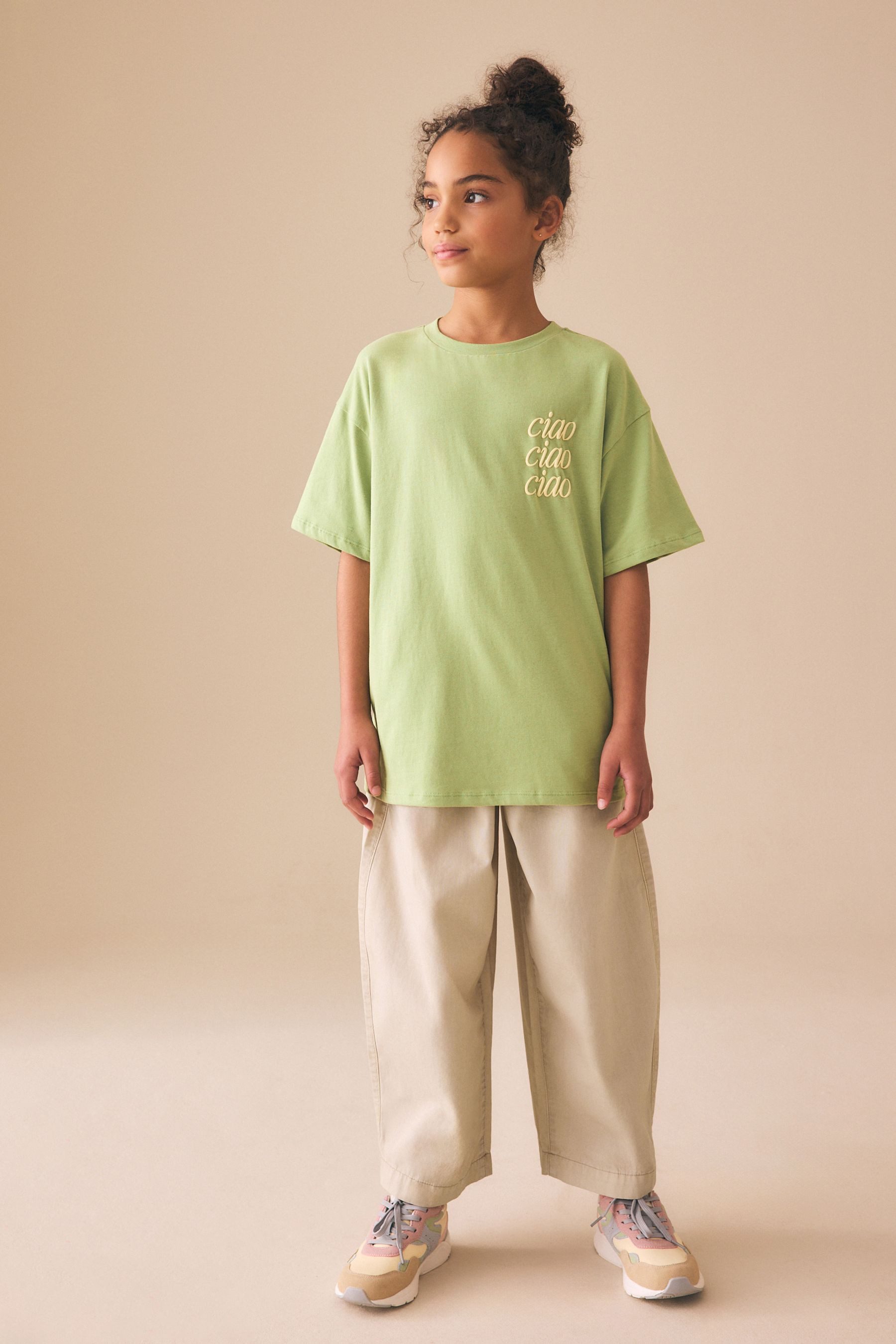 Next Schlupfbluse Schlupfhose mit Barrel-Bein (1-tlg) – Bild 5 von 5
