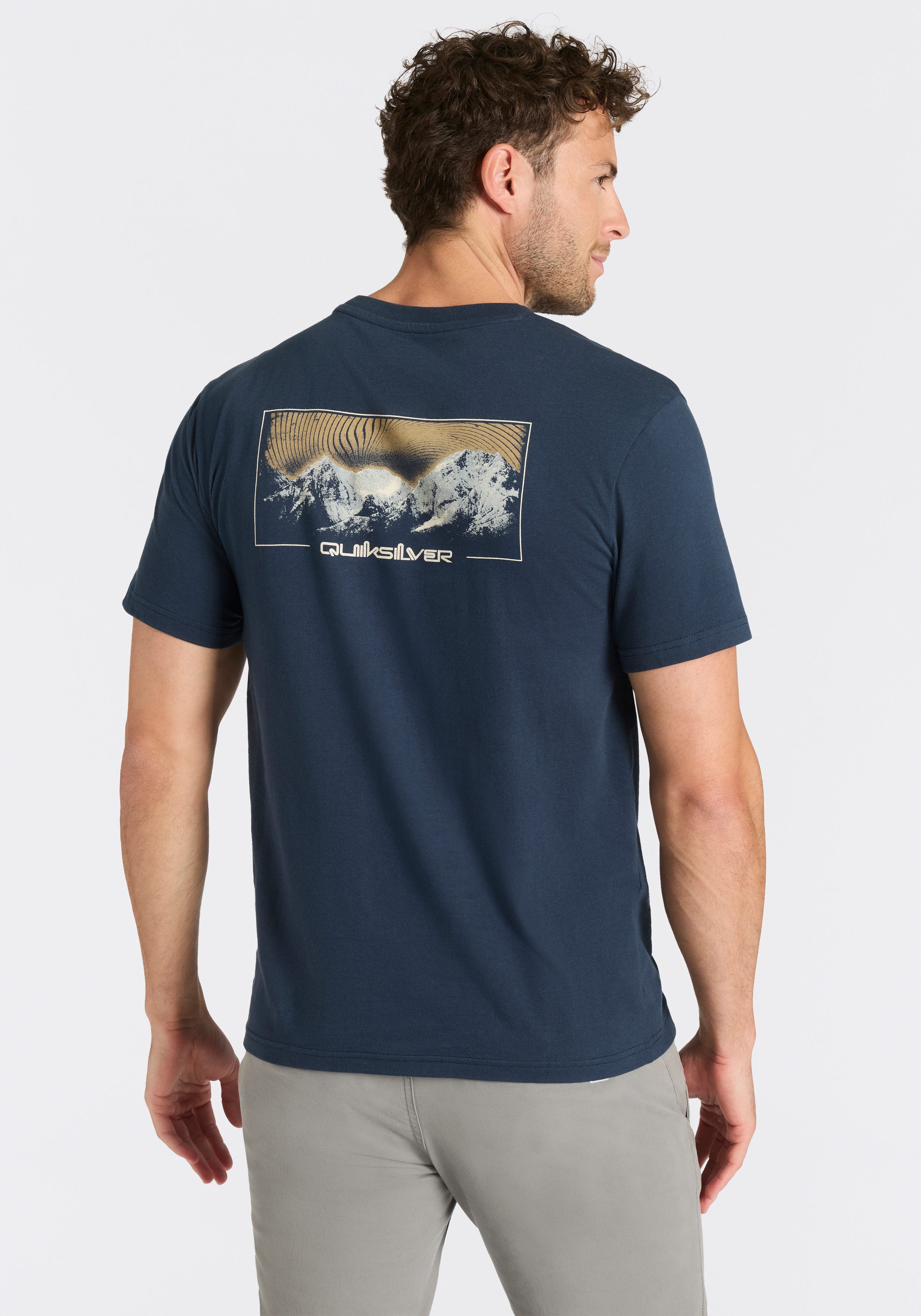 Quiksilver T-Shirt LIGHT WAVES OFF COURSE SHORT SLEEVE PACK (2-tlg) 2er-Pack, Kurzarm-Design, mit Rundhalsausschnitt, aus Jersey