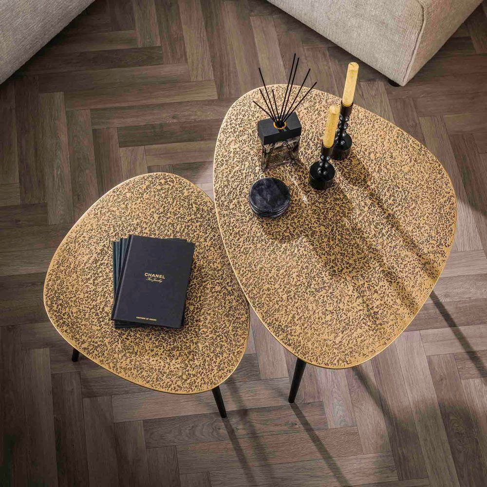 RINGO-Living Couchtisch RINGO-Living Couchtisch Set Eloise aus Metall in Antik-Bronze