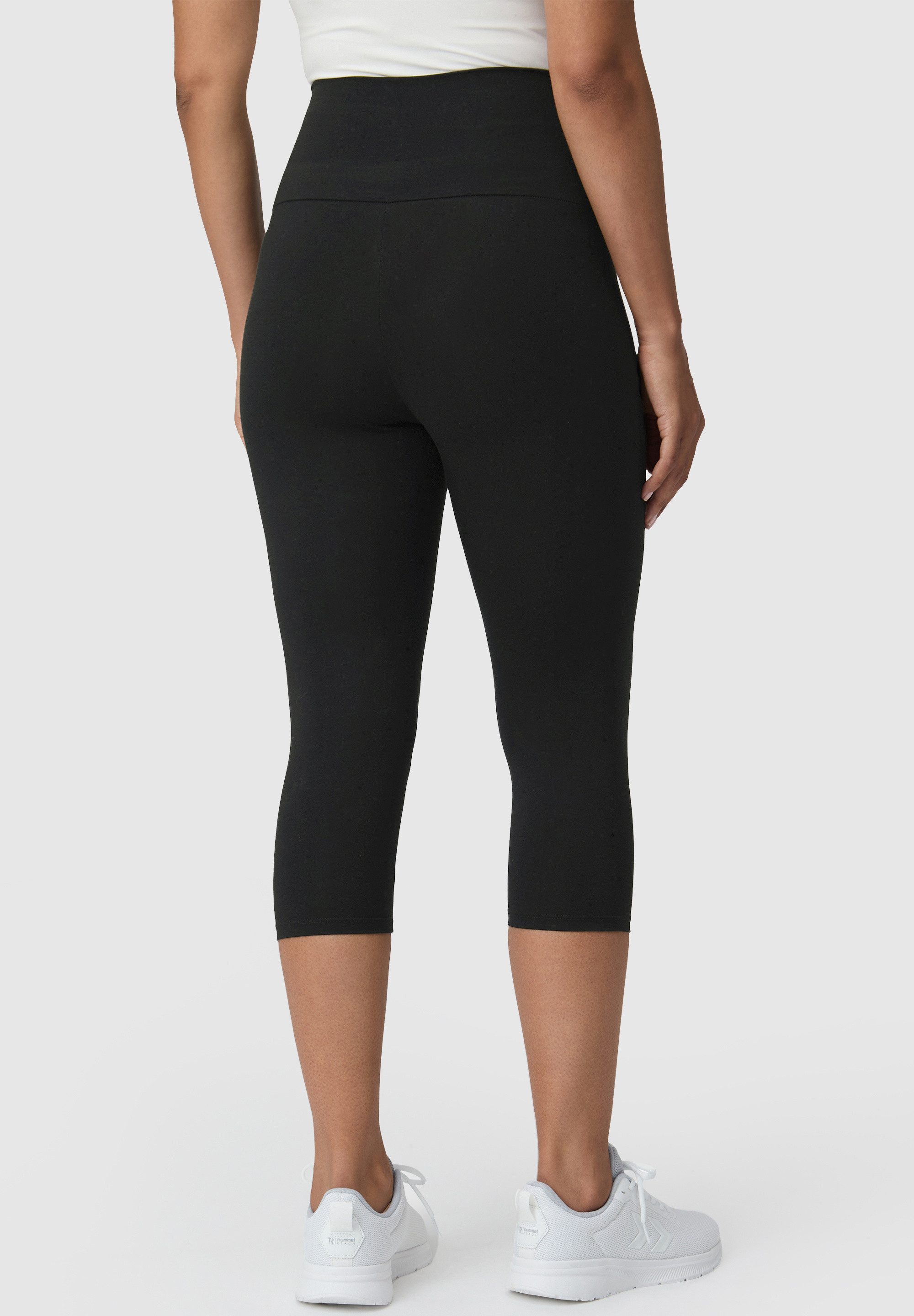Les Lunes Leggings Luna 3/4 Leggings (Maya Leggings) Bambusviskose, 3/4 Länge, elastischer hoher Bund, bequeme Passform