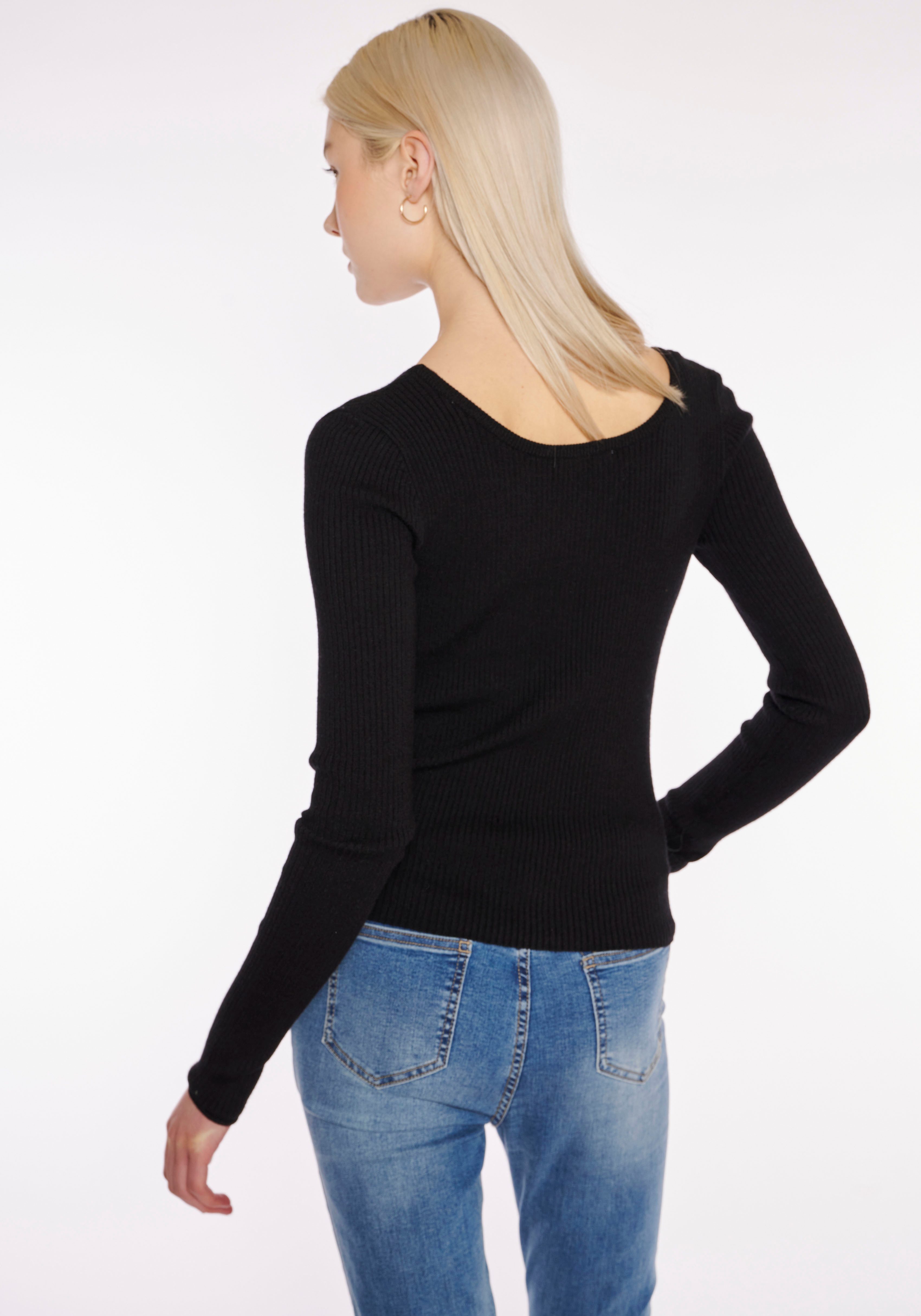 HaILY’S Rundhalspullover LS C SK Ru44na günstig online kaufen