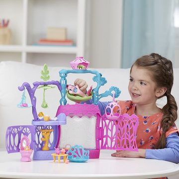 Hasbro Lernspielzeug My Little Pony Muschel Lagune, Spielzeug-Set mit Seepony, Fischfigur (Kinderspielzeug, Spielzeugset, Set, Spielfiguren, Mylittlepony, LED, Kinderspiel, Überraschungsspiel, Mädchen Kinder, Figuren-Set Hasbro), Kreativität, Spiel, Wasserlagune, Unterwasserwelt Hasbro, Spielset