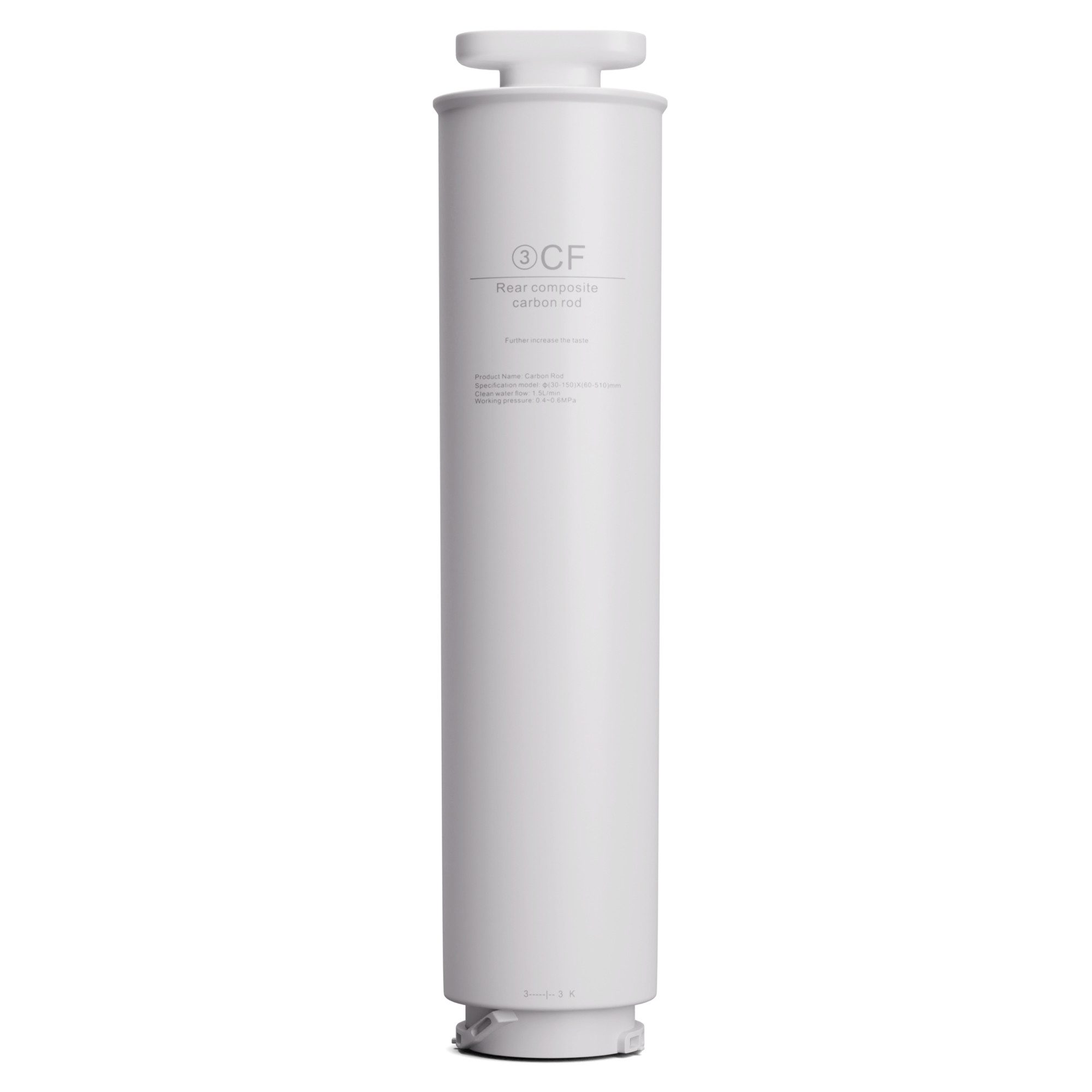 Klarstein Wasserfilter AquaLine CF Filter 2-in-1 Filtersystem, Zubehör für AquaLine CF, 2-in-1 Filtersystem Wasseraufbereitung Carbon-Filter