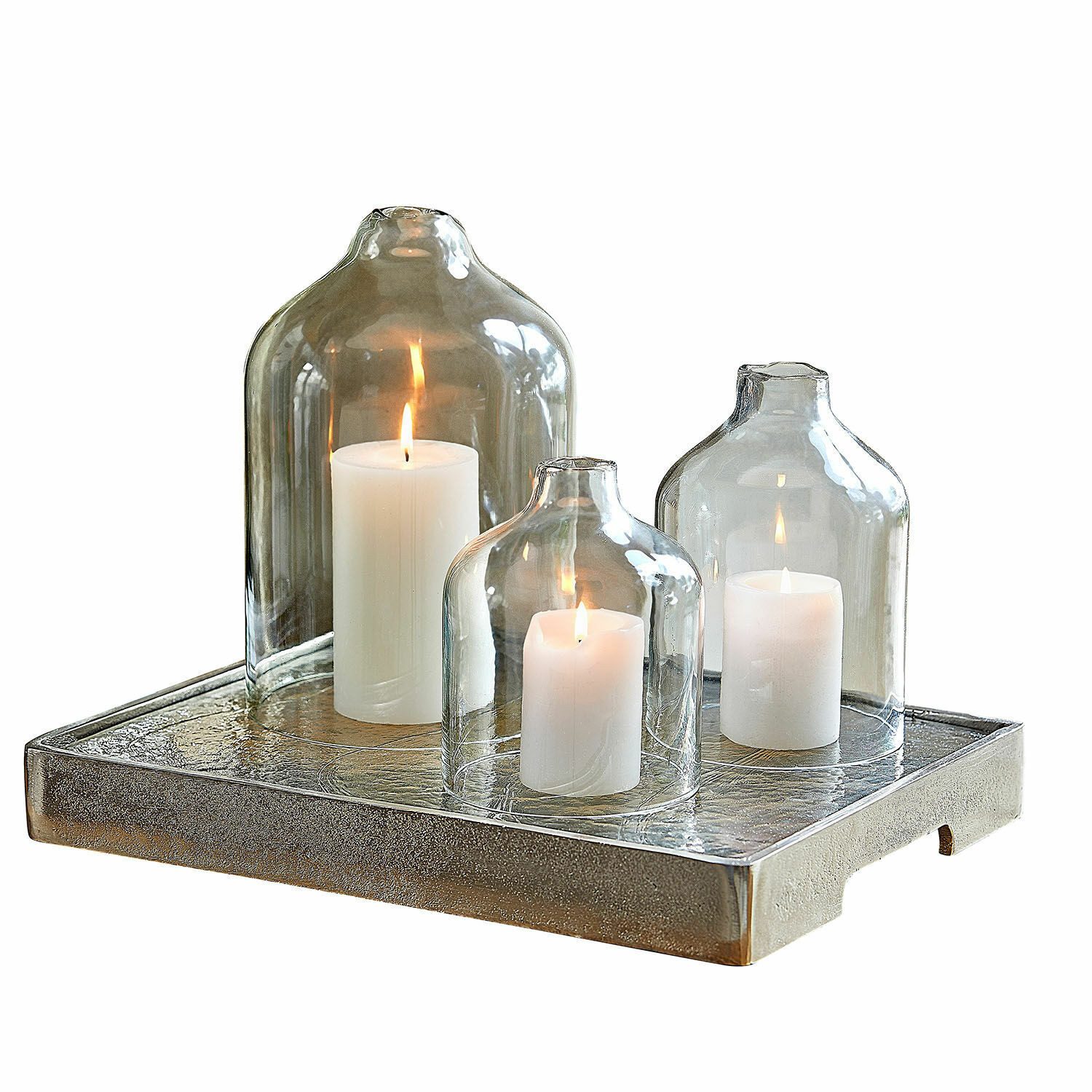 Mirabeau Windlicht Windlicht 3er Set Xalvent klar (3er Set, 3er Set)