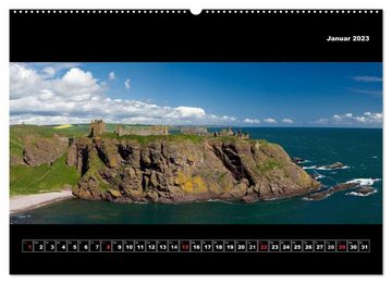 CALVENDO Wandkalender Schottland - XXL Panoramen (Premium, hochwertiger DIN A2 Wandkalender 2023, Kunstdruck in Hochglanz)