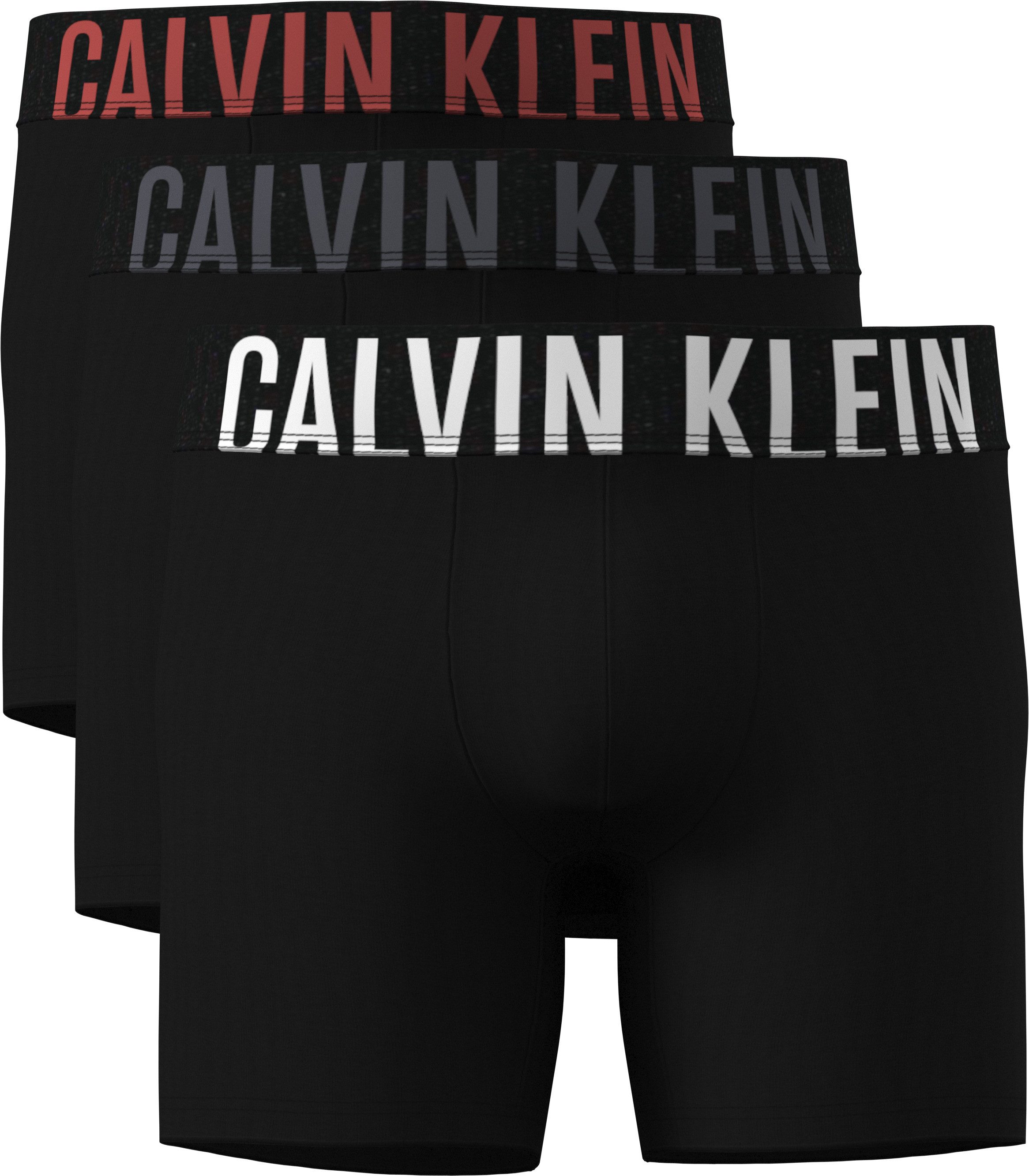 Calvin Klein Underwear Boxer BOXER BRIEF 3PK (Packung, 3-St., 3er) mit elas günstig online kaufen