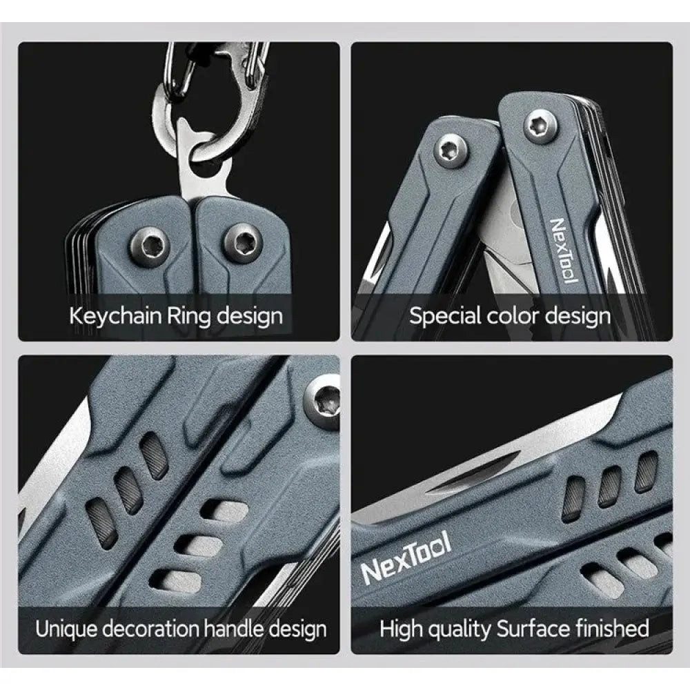 Sport-Knight® Multitool 11-in-1 Edelstahl Multitool Mini-Zange – Camping & Outdoor Tool