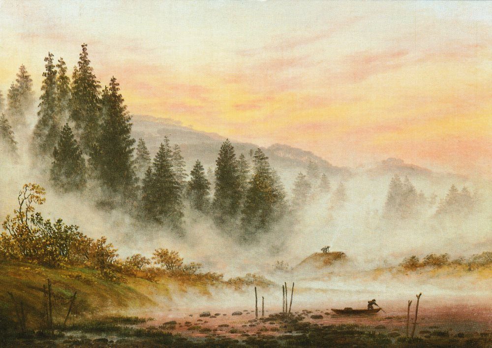 David Kunstkarten-Topseller-Set Postkarte Caspar Friedrich