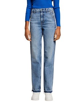 Esprit Regular-fit-Jeans Jeans mit gerader Passform und hohem Bund