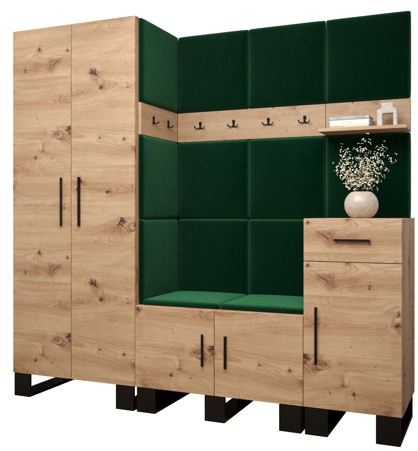 ABIKS MÖBEL Garderoben-Set ARTIN Set 1 günstig online kaufen