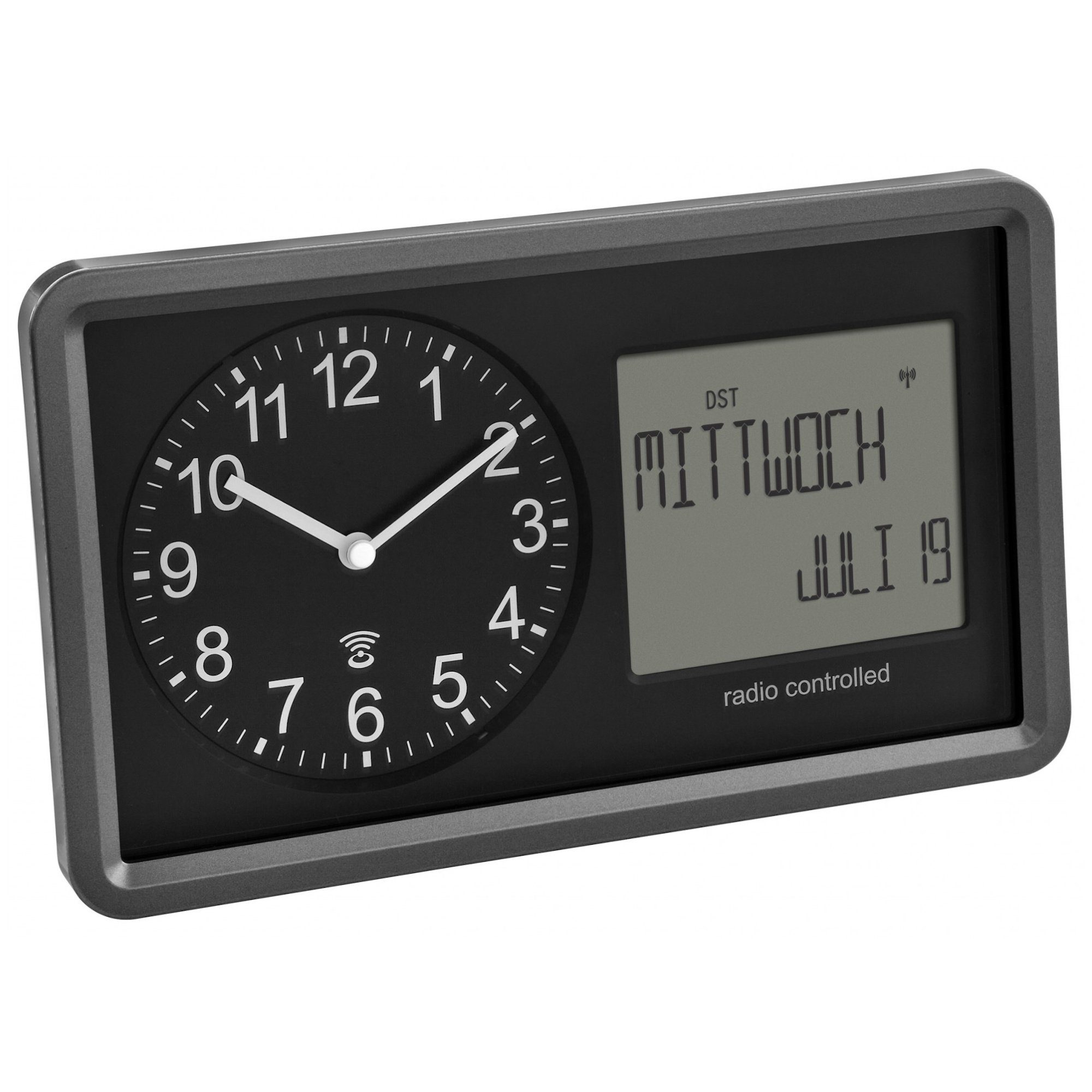 TFA Dostmann Funkuhr TFA 60.3552.01 analoge günstig online kaufen