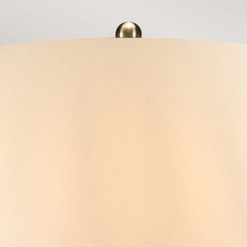 etc-shop Tischleuchte, Tischleuchte Beistelllampe Wohnzimmerlampe Bürolampe Keramik Bronze H