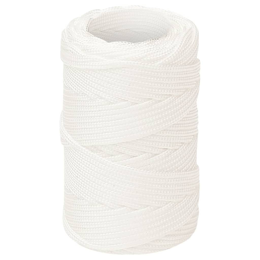 Vidaxl Bootsseil Weiß 2 Mm 50 M Polypropylen günstig online kaufen