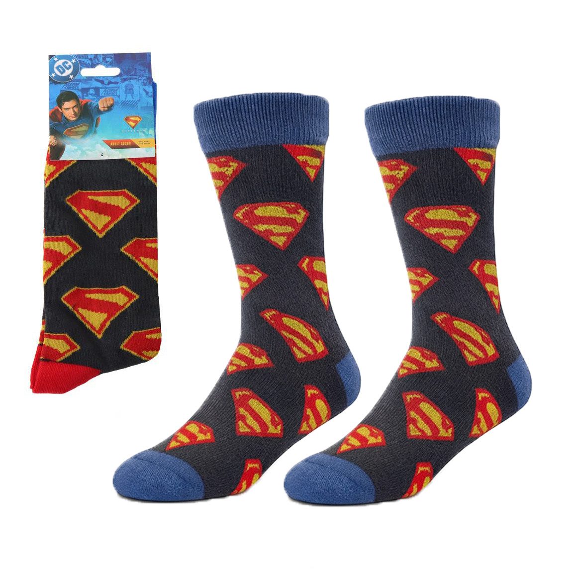 Cerda Socken Superman Ein-Paar Baumwollsocken Alltagssocken 38-45 günstig online kaufen