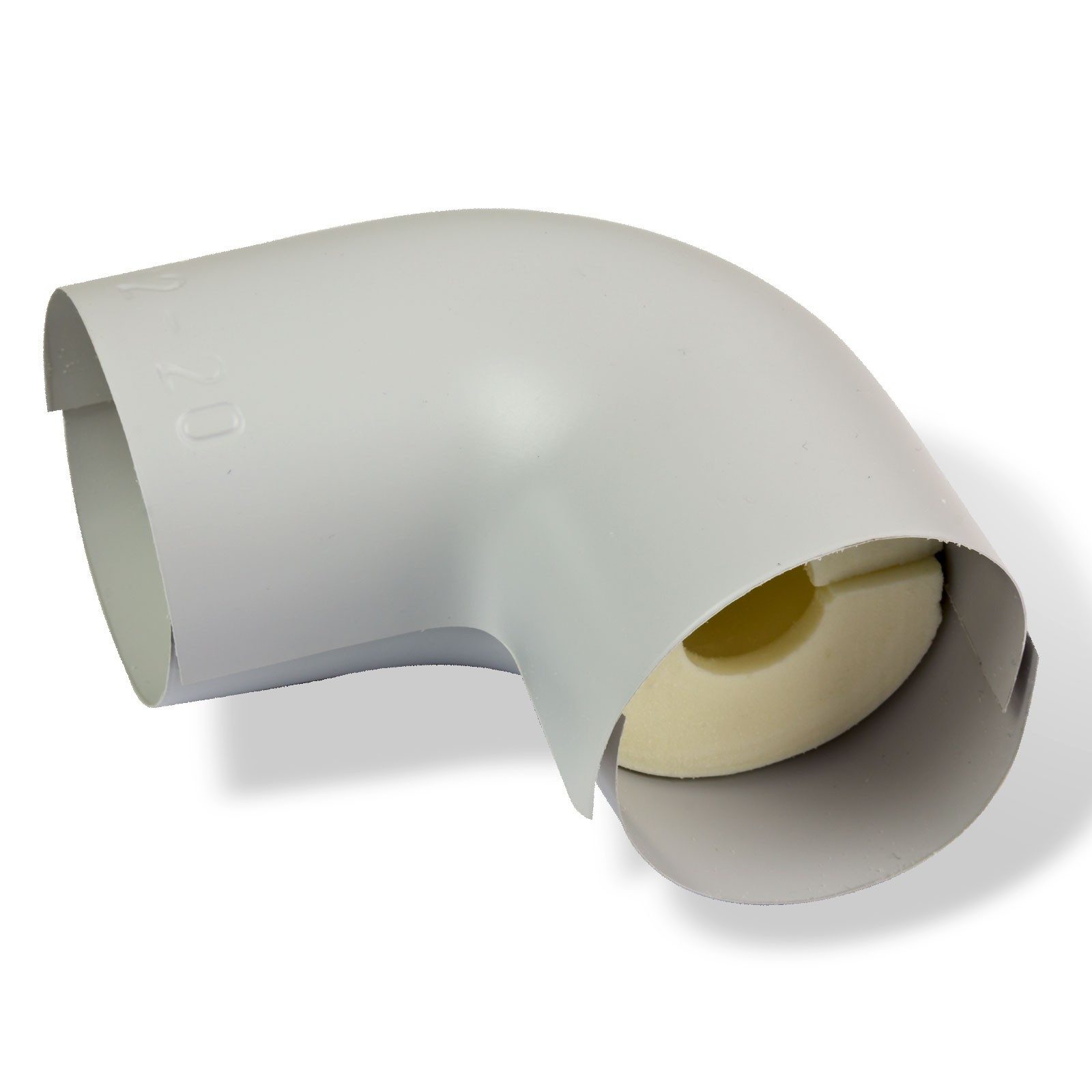 Austroflex Dämmunterlage AustroPUR 035 Rohrisolierung Bogen 60x50 mm Weichschaum mit PVC-Mantel