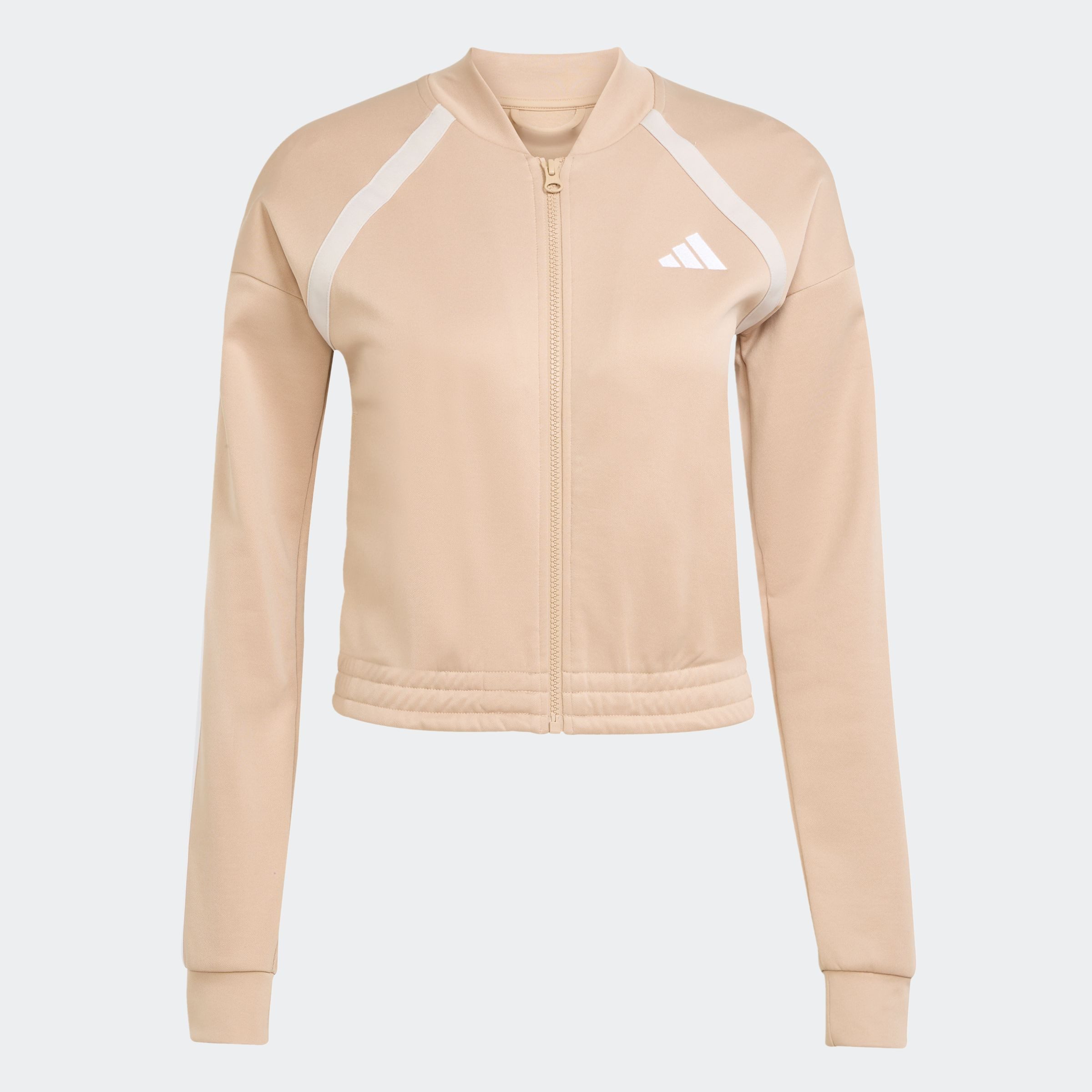 adidas Sportswear Trainingsanzug TEAMSPORT (2-tlg), Jacke schmal geschnitten; Hose regulär geschnitten, hoher Bund