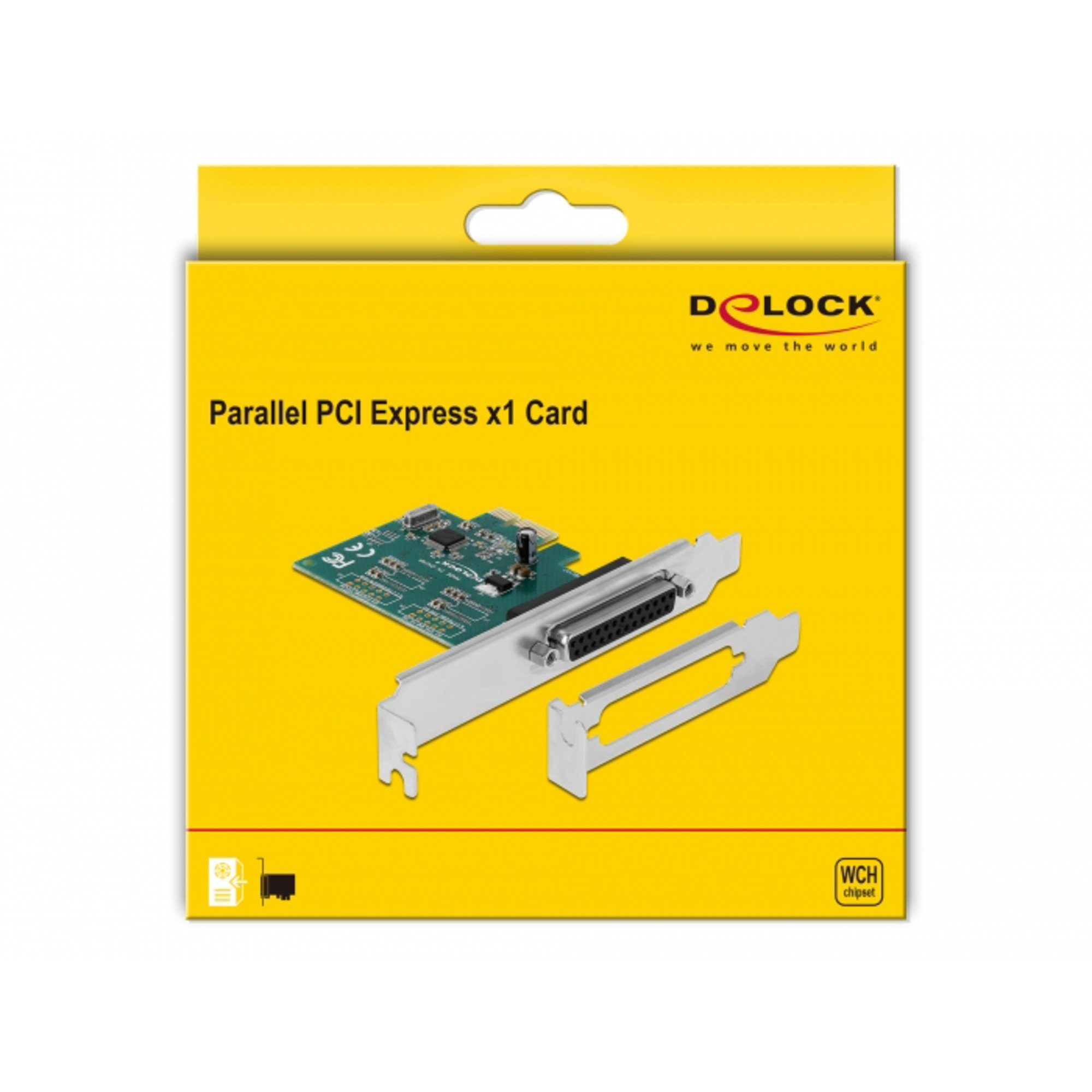 Delock DeLOCK PCI Express Karte zu 1 x Parallel IEEE1284, Mainboard