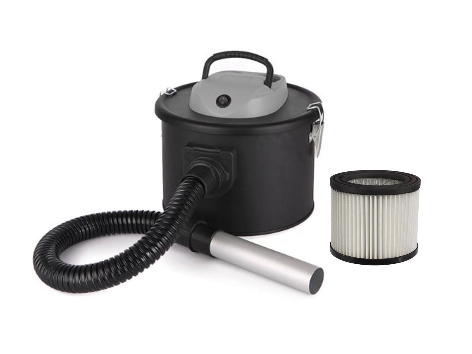 PEREL Aschesauger, 800 W, Edelstahl, für Kamin-Sauger Asche-Staubsauger ohn günstig online kaufen