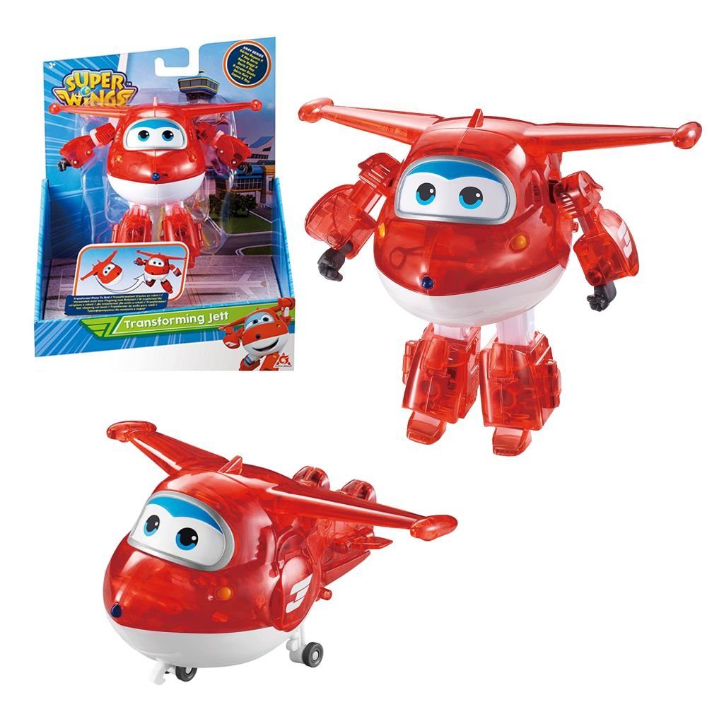 Wings Super Auswahl Super Spielfigur zur Wings Jett Transformations-Flugzeuge X-Ray Transforming