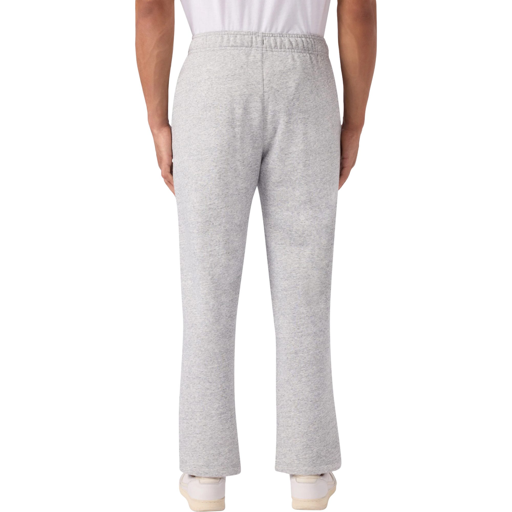 Champion Trainingshose Icons Herren Fleece-Hose mit geradem Saum Hellgrau