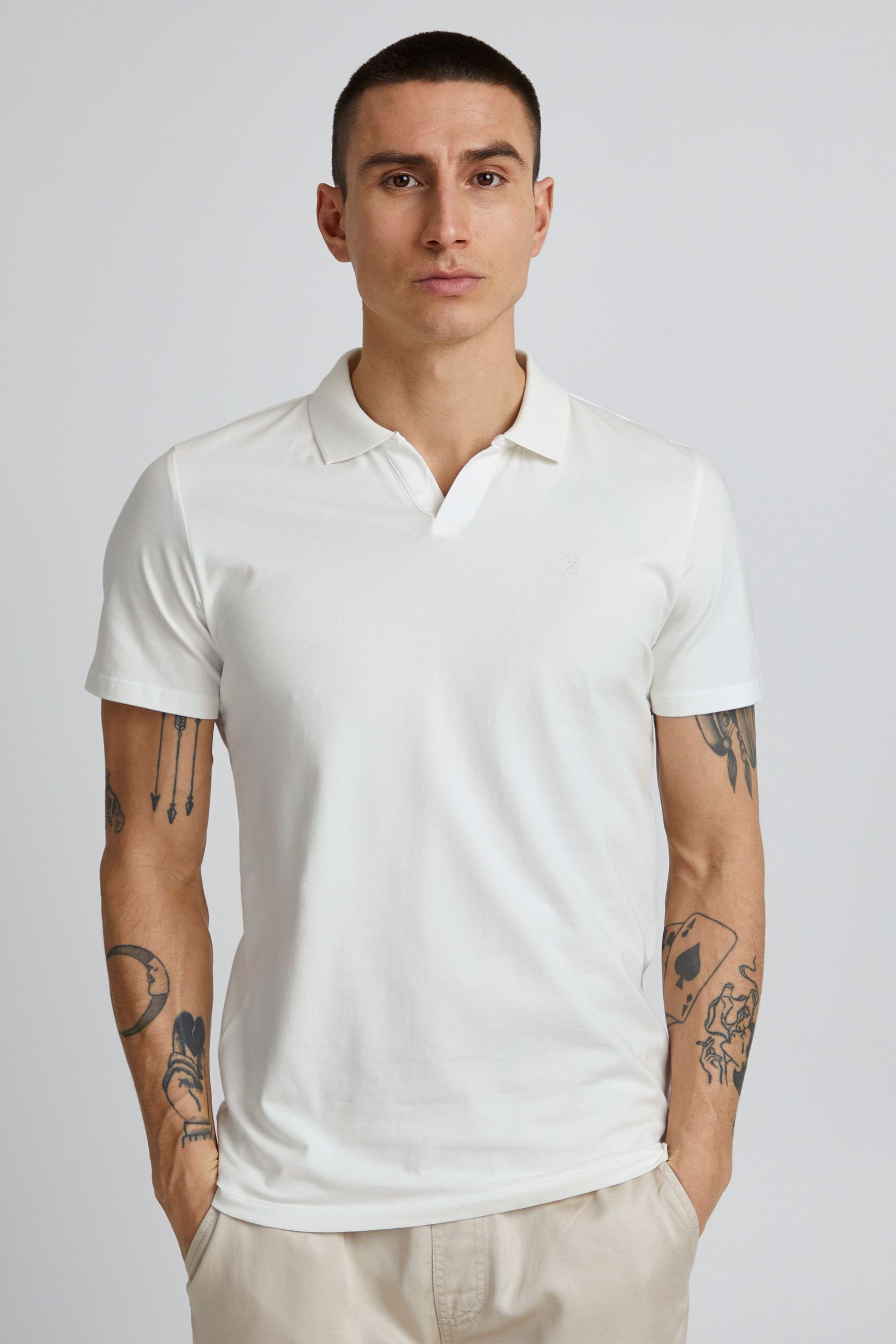 Casual Friday Poloshirt CFTheis (114201) - Ecru 20504293