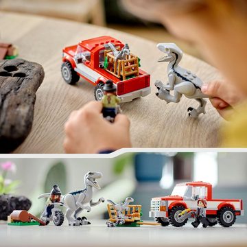 LEGO® Konstruktionsspielsteine Blue & Beta in der Velociraptor-Falle (76946), LEGO® Jurassic World, (181 St), Made in Europe