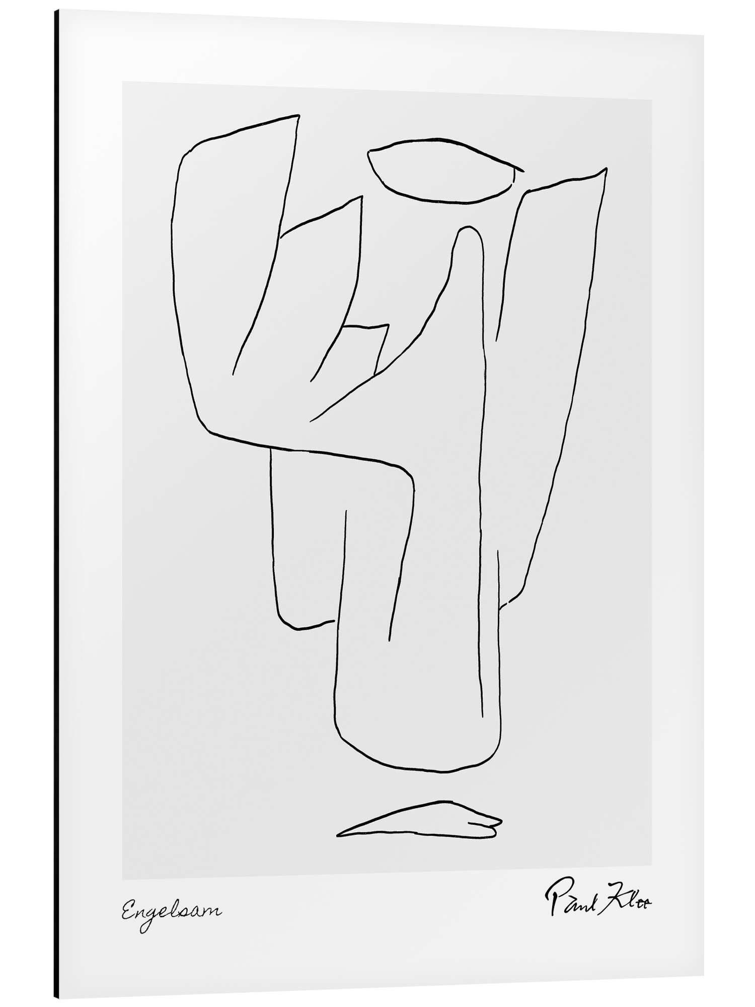 Alu-Dibond-Druck Paul Klee