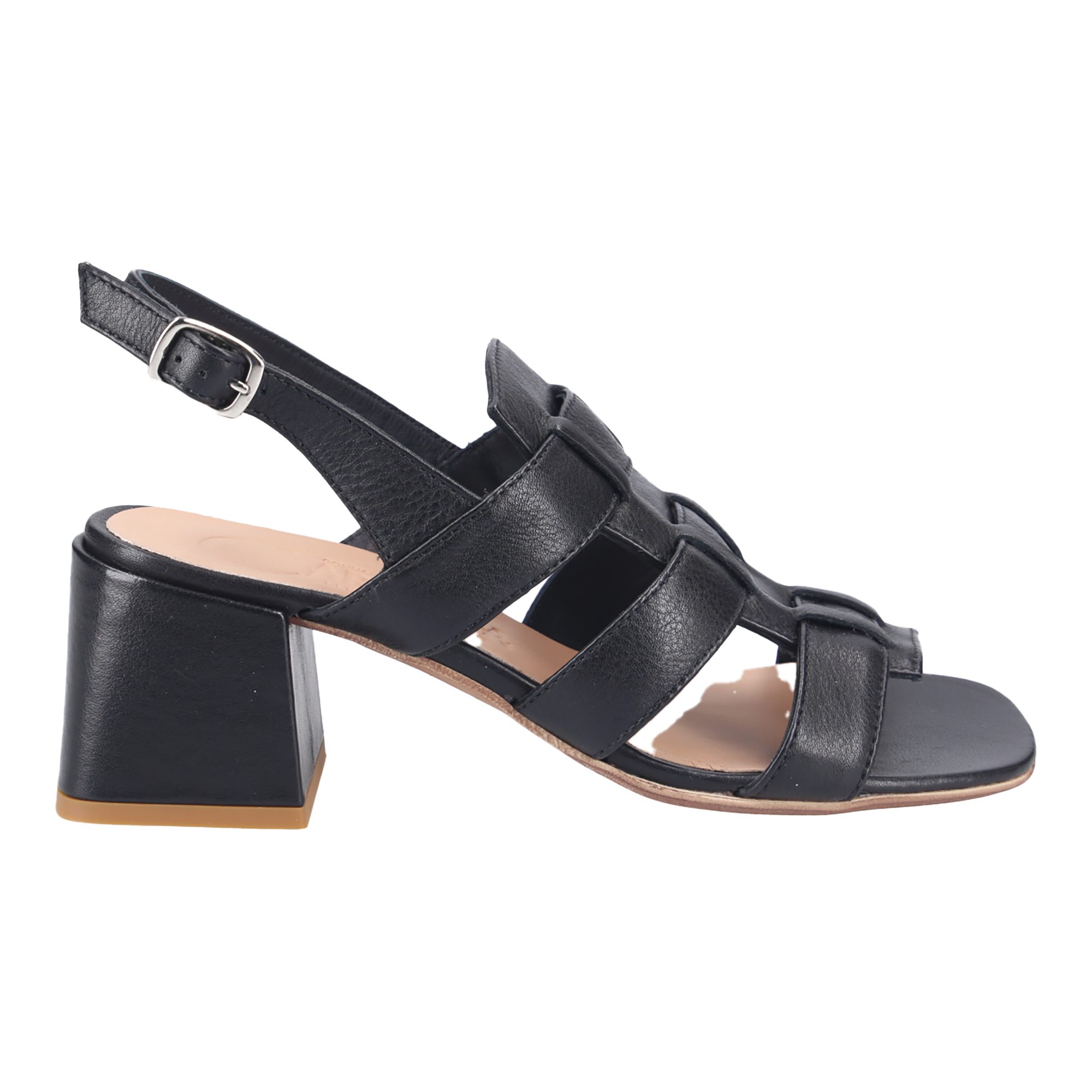 Donna Carolina DEA CROSS 51.198.060-001, Sandaletten, Schwarz, Damen Sandalette