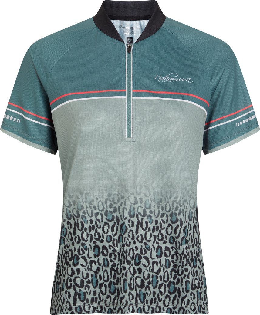 Radtrikot Da.-Fahrrad-Trikot Faith III W GREEN DARK/GREEN SMO