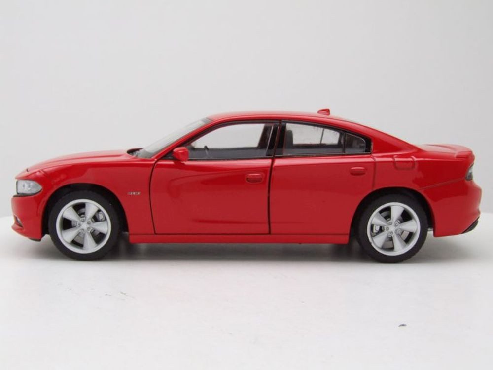 Welly Modellauto Dodge Charger R/T 2016 rot, Maßstab 1:24