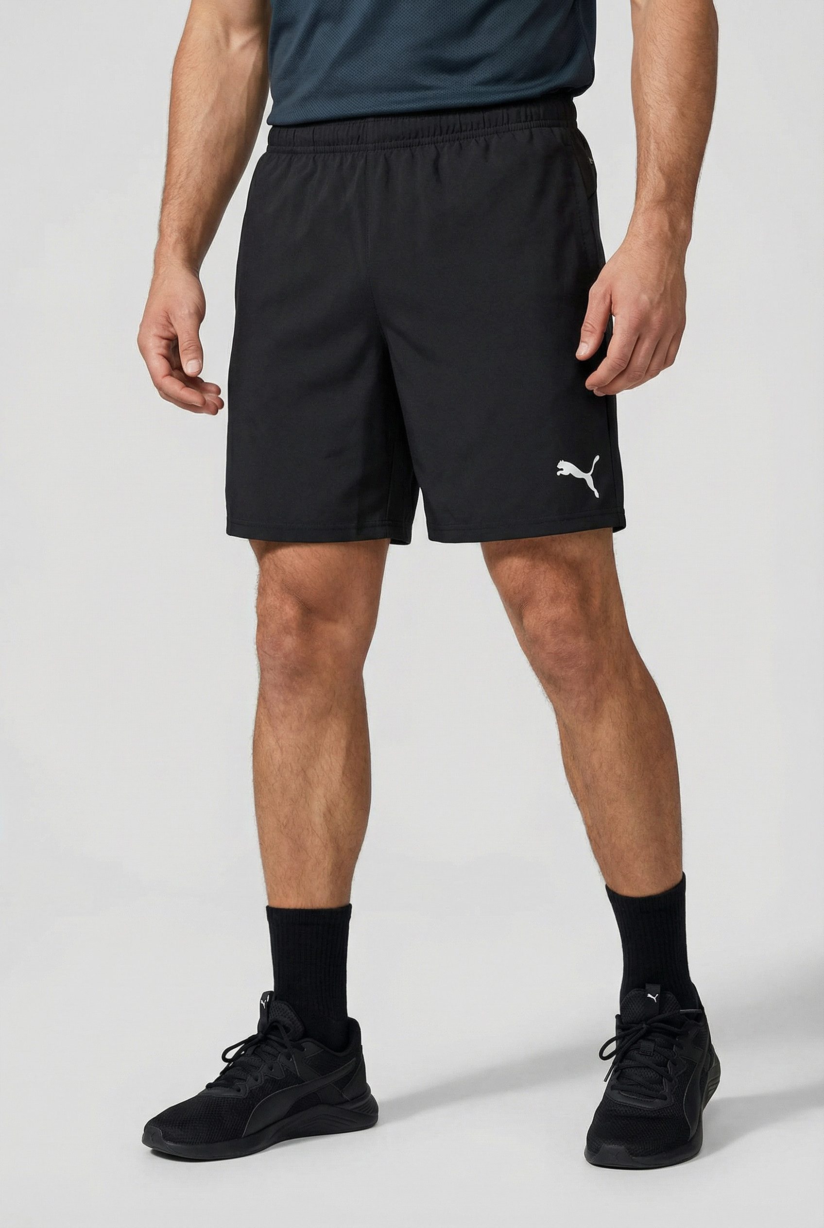PUMA Trainingsshorts TEAMRISE TRAINING SHORTS leistungsstarke Materialien, Regular Fit, sportlicher Stil