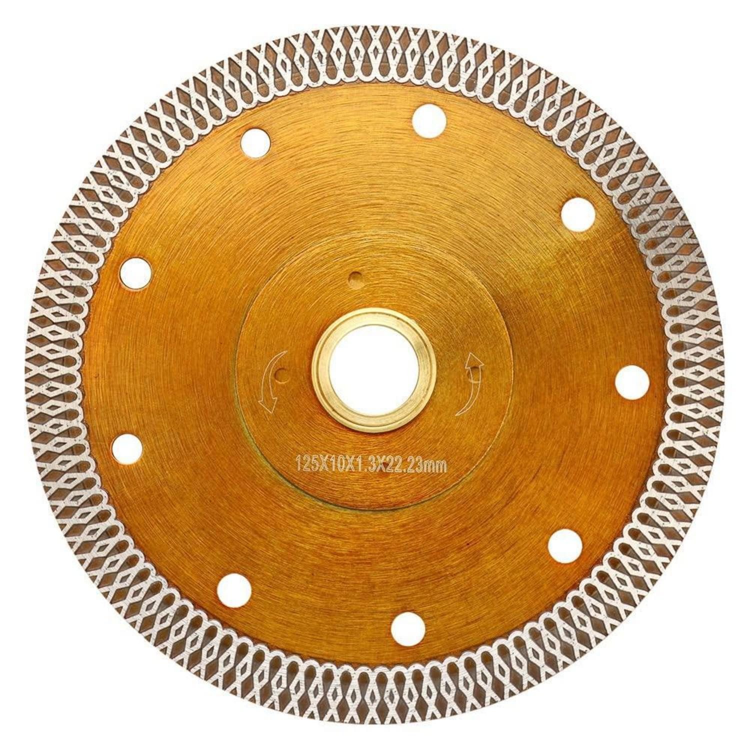 LuxusKollektion Diamanttrennscheibe 125mm Super Thin Diamond Fliesen-Trockenschnitt