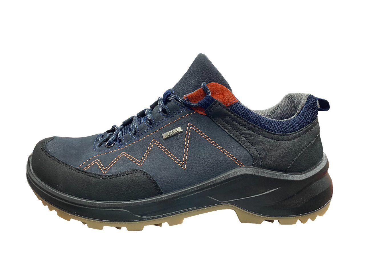Jomos Herren JoTex Schnürschuh 462998-741-117 sch/n-bl/ora/sz/nbl schwarz/blau kombi Trekkingschuh