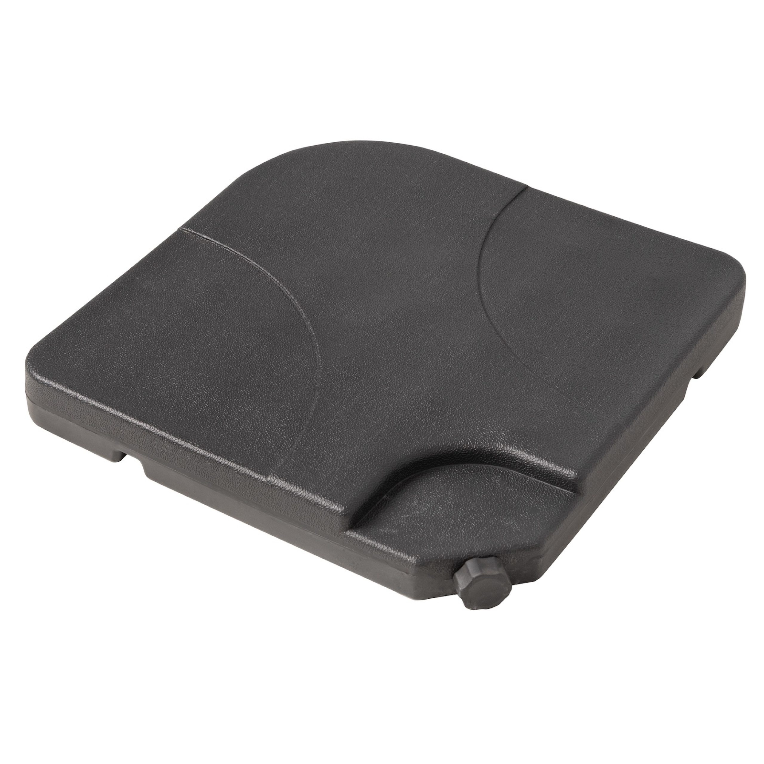 doppler® Sonnenschirm Doppler Füllplatte 25 L für Standkreuz 4er Set Beschwerplatte je 25