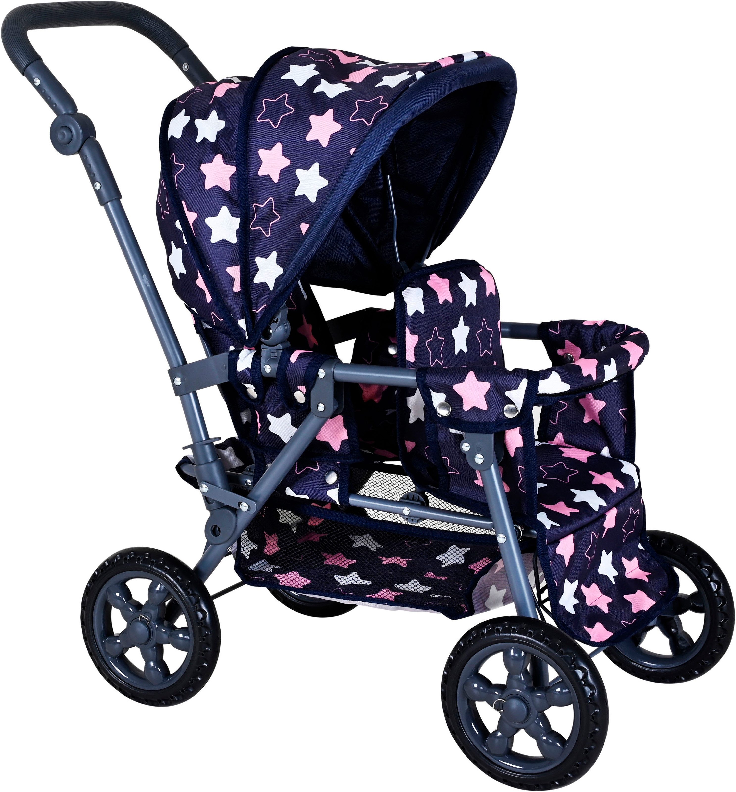 Knorrtoys® Zwillingspuppenwagen Big Twin - star günstig online kaufen