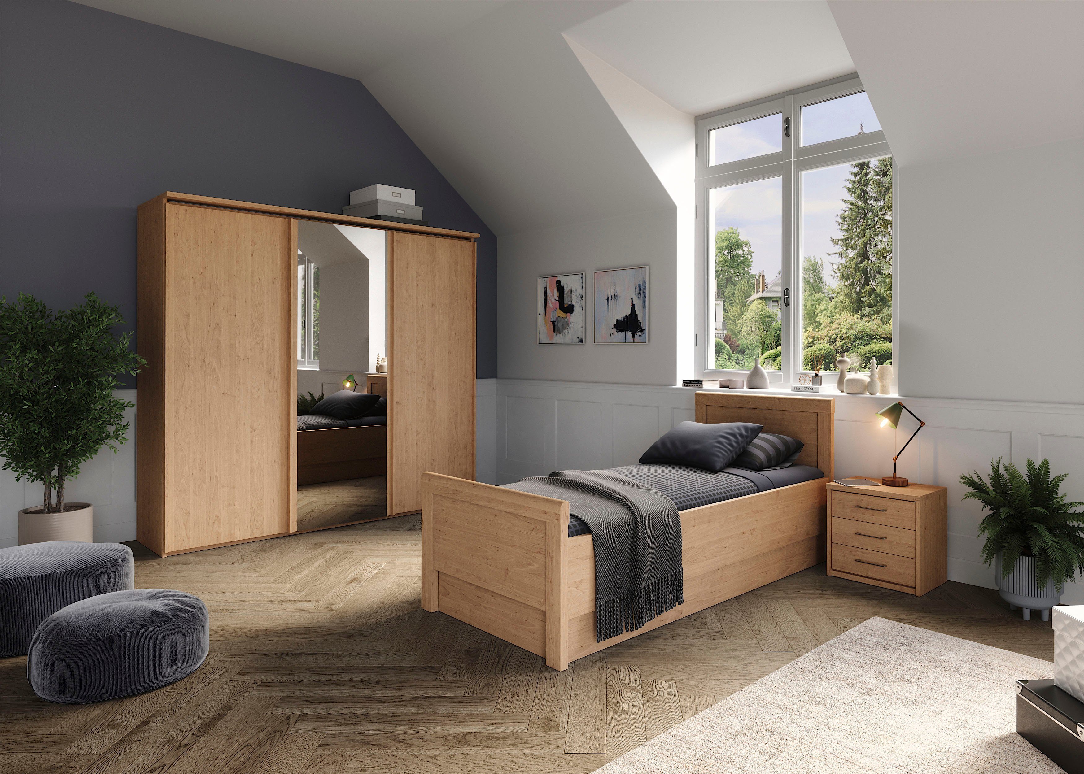 priess Einzelbett Arnsberg, Komfortliegehöhe