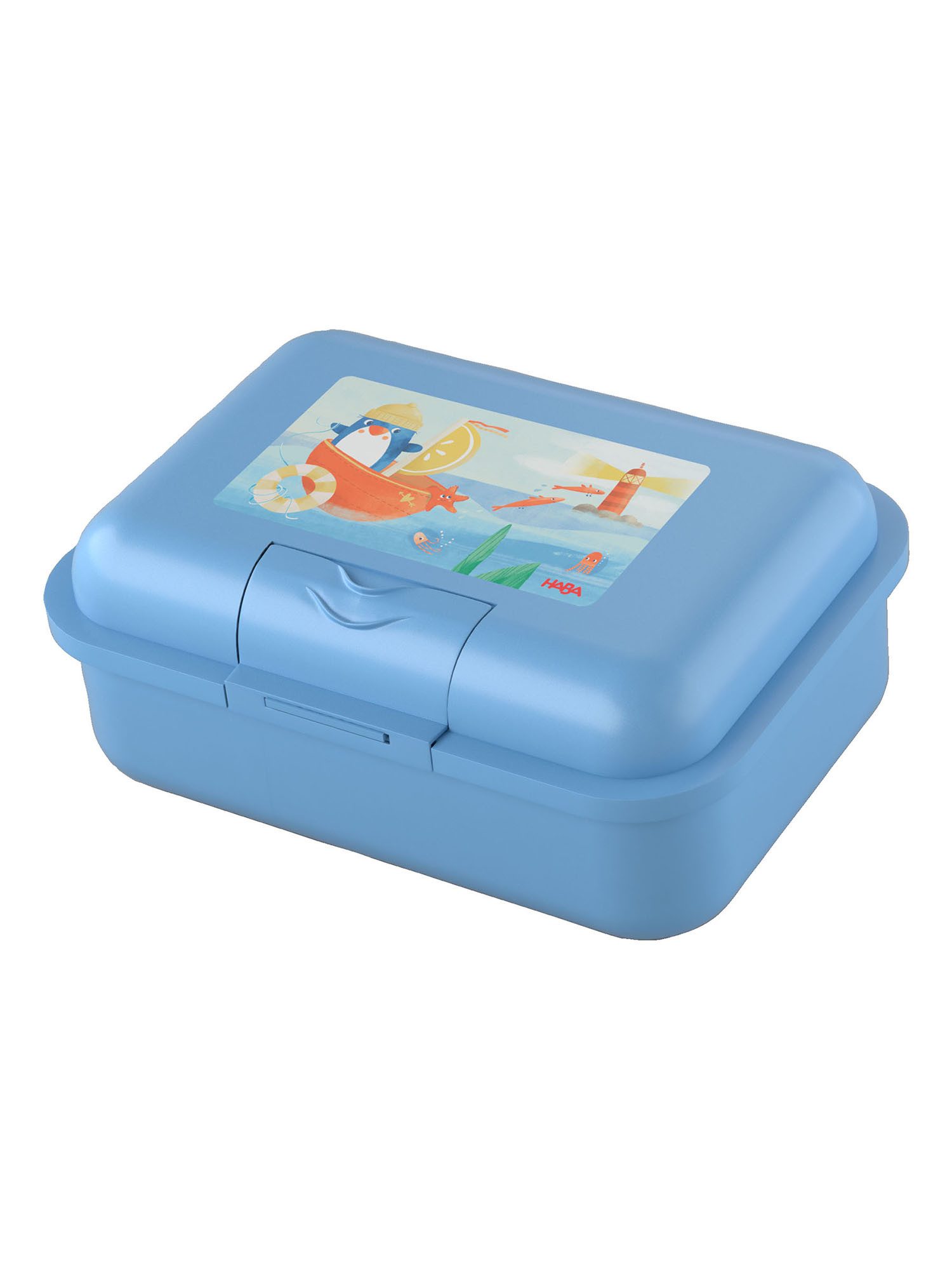 Haba Kinderkoffer Schranktrolley 4 Rollen, Brotdose und Trinkflasche, Reisekoffer Kinder, Trolley Kinder, Kofferset Kids