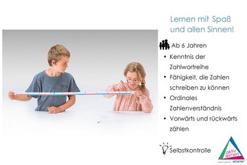 Wissner® aktiv lernen Lernspielzeug Zahlenstrahl 100er-Rechenband 1m lang, RE-Plastic® (1-St), RE-Plastic®